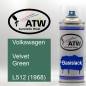 Preview: Volkswagen, Velvet Green, L512 (1968): 400ml Sprühdose, von ATW Autoteile West.